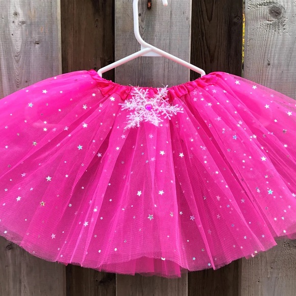 NEW Sparkle Snowflake tutu 4 full layer - Picture 7 of 11
